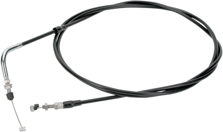 WSM - Black Vinyl Throttle Cable - Yamaha