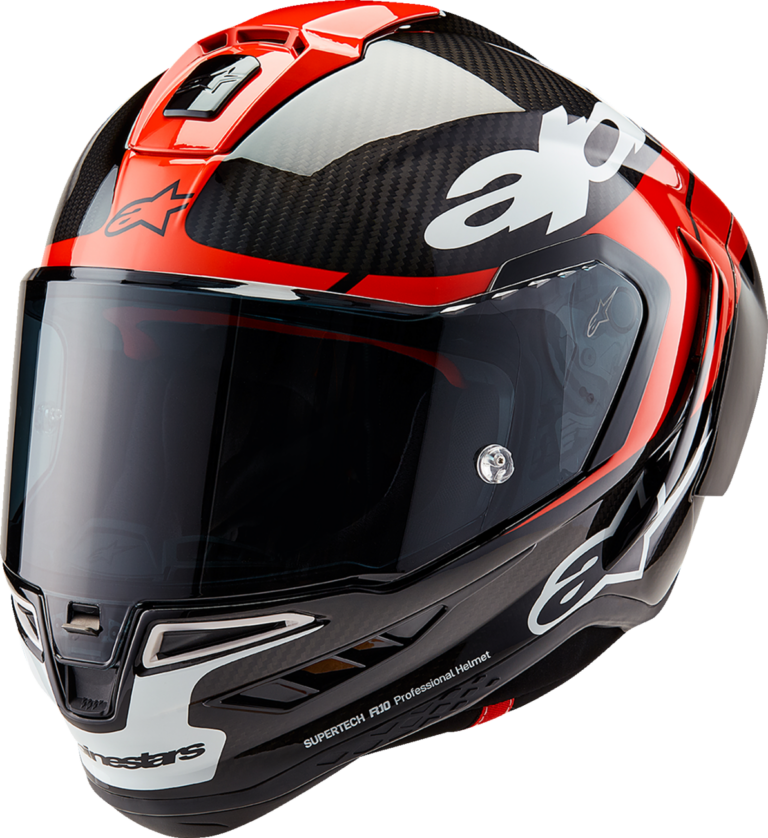 ALPINESTARS - Supertech R10 Helmet - Element - Carbon/Red/White - XS