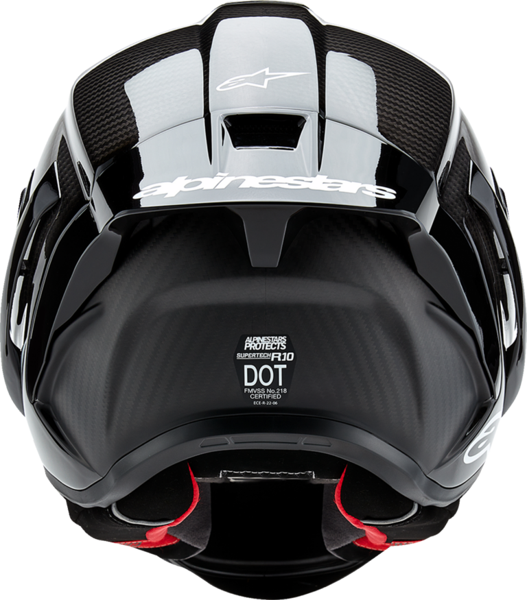ALPINESTARS - Supertech R10 Helmet - Solid - Carbon Black - XS