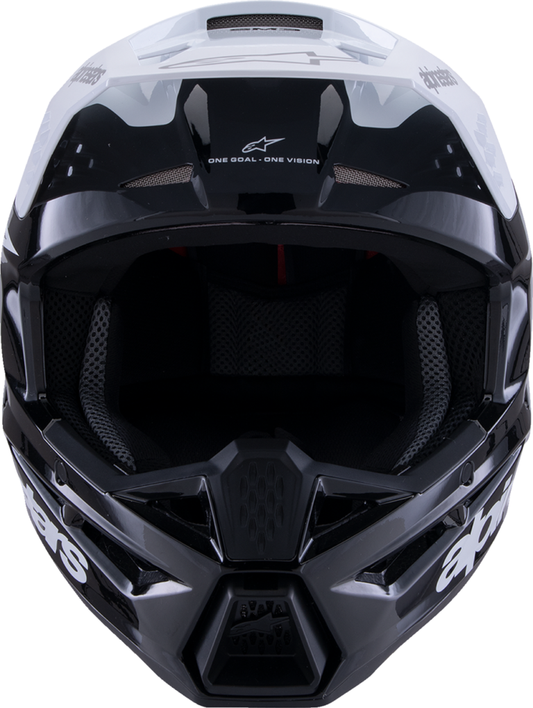 ALPINESTARS - SM3 Helmet - Radium - Gloss Black/White/Gray - Medium