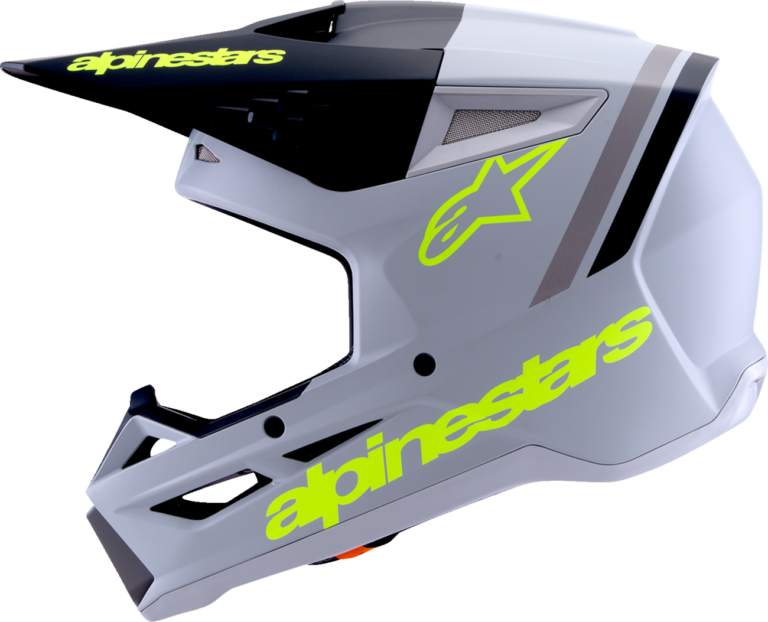 ALPINESTARS - SM3 Helmet - Radium - Matte Gray/Black/Yellow Fluo - 2XL