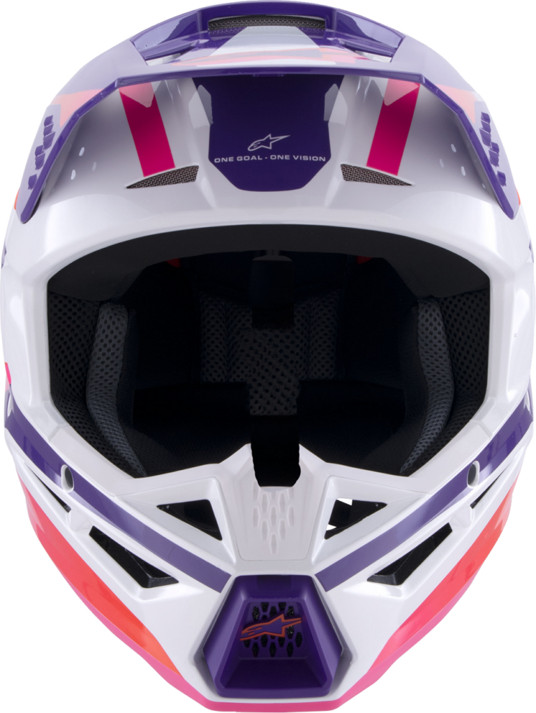 ALPINESTARS - SM3 Helmet - Heat - Gloss White/Purple/Pink - XL