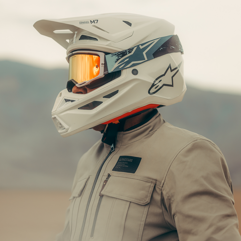 ALPINESTARS - SM7 Helmet - Solid - Gloss White - 2XL