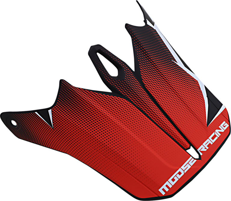 MOOSE OFFROAD - F.I.Visor Kit - Agroid - Red/Black