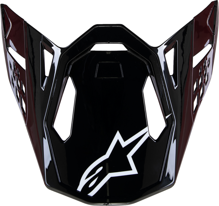 ALPINESTARS - Supertech M10 Visor - Solid - Gloss Black Carbon