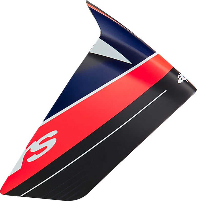 ALPINESTARS - Supertech R10 Spoiler - Race - Team - Matte Black/Carbon Red Fluo/Blue
