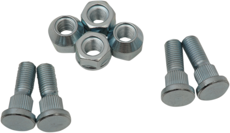MOOSE OFFROAD - Wheel Stud/Nut Kit - Front - Arctic Cat/Kawasaki/Suzuki