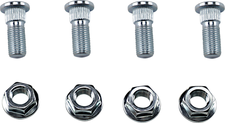 MOOSE OFFROAD - Wheel Stud/Nut Kit - Front - '93-'07 Polaris