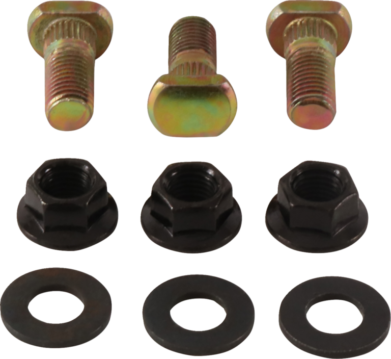 MOOSE OFFROAD - Wheel Stud/Nut Kit - Front/Rear - Suzuki 80/90 QuadSport