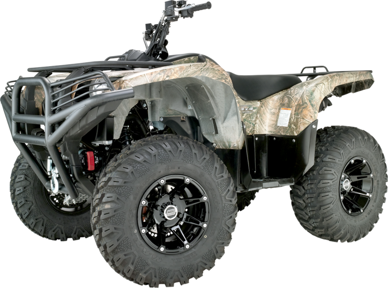 MOOSE OFFROAD - Wheel - 387X - Rear - Black - 12x8 - 4/156 - 4+4