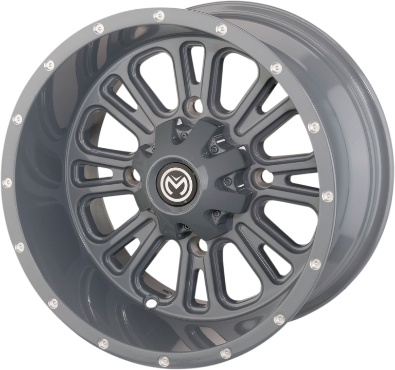 MOOSE OFFROAD - Wheel - 399X - Front - Gray - 12x7 - 4/110 - 4+3
