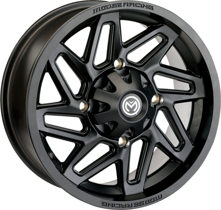 MOOSE OFFROAD - Wheel - 361X - Front/Rear - Black - 12x8 - 4/156 - 4+4
