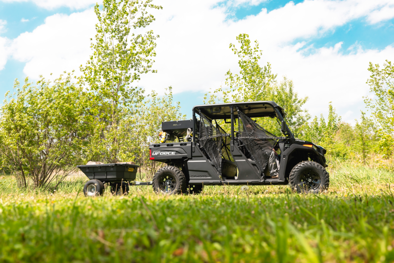 MOOSE OFFROAD - Wheel - 26X - Front - Black - 12x7 - 4/136 - 4+3