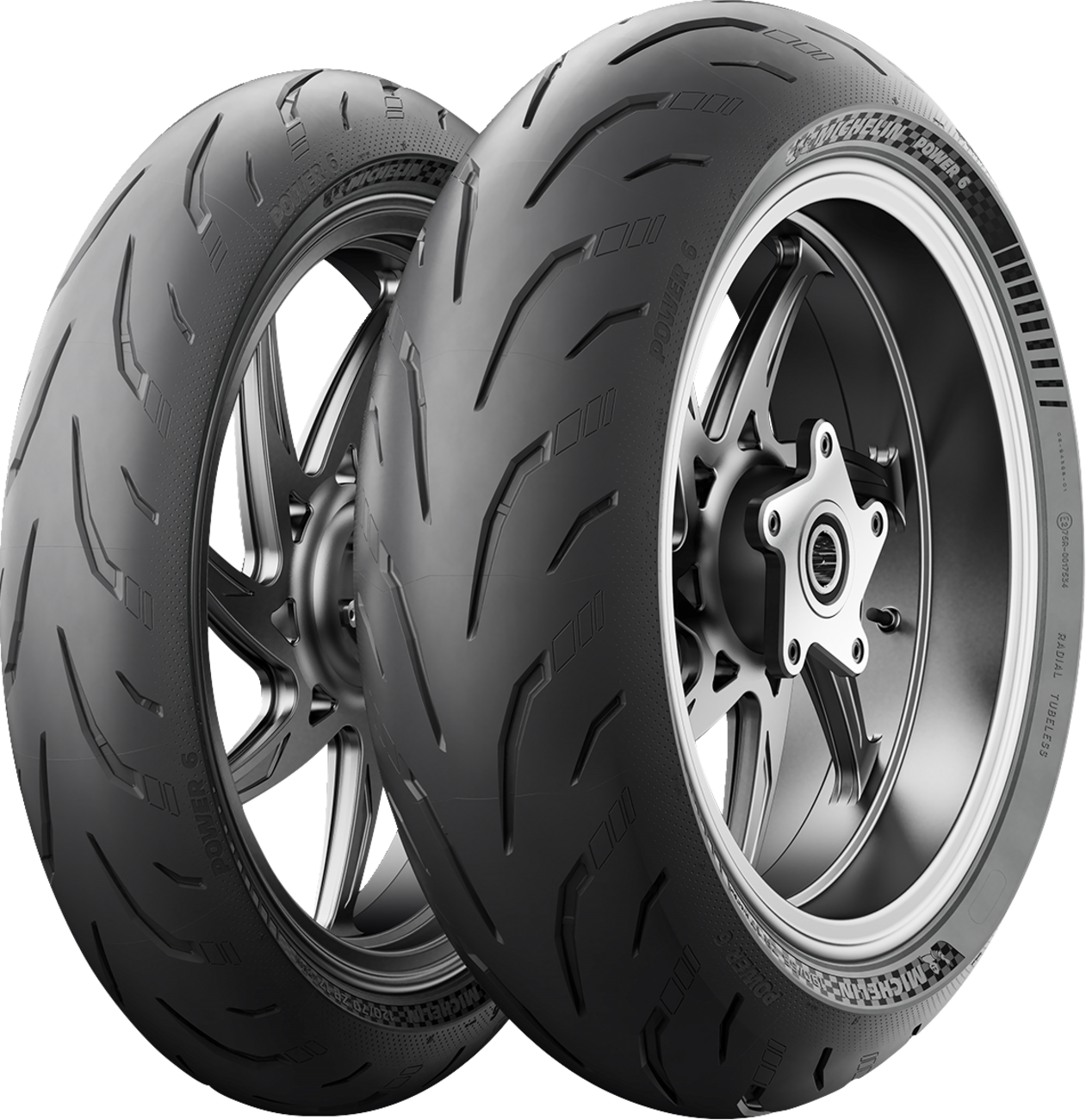 MICHELIN - Tire - Power 6 - Front - 120/70ZR17 - (58W) - Image 2