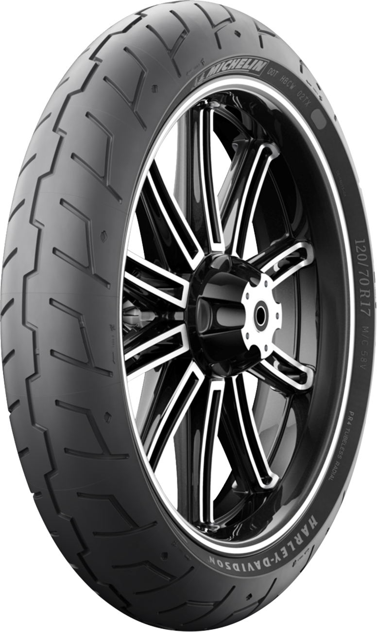 MICHELIN - Tire - Scorcher 21 - Front - 120/70R17 - 58V - Image 2