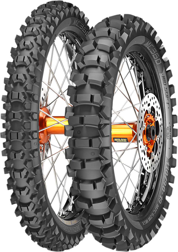 METZELER - Tire - MC360™ Mid-Soft - Front - 90/90-21 - 54M - Image 2