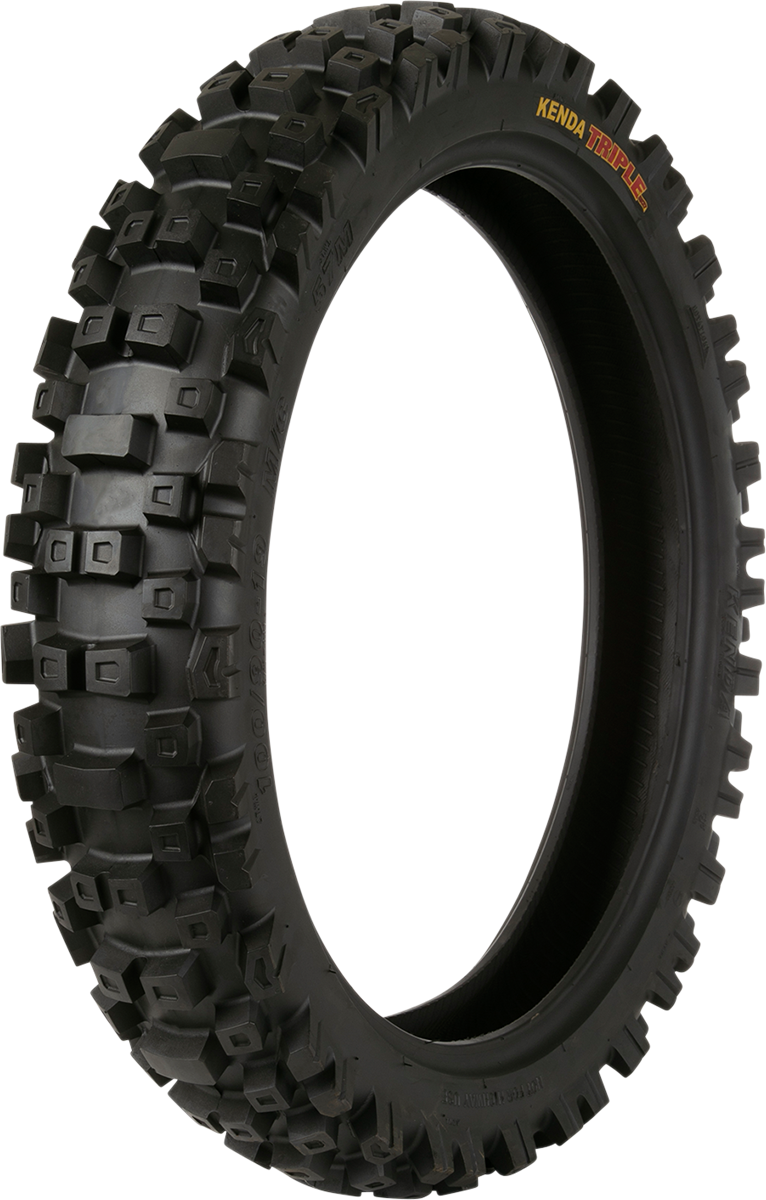 KENDA - Tire - K781 Triple Sticky - Rear - 110/80-19 - 59M