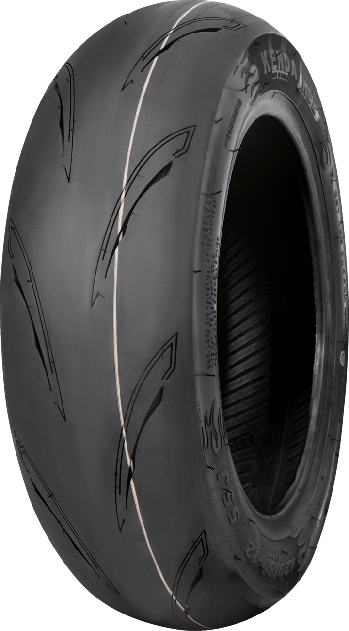 KENDA - Tire - KD2 Kwick - Rear - 120/80-12 - 62J