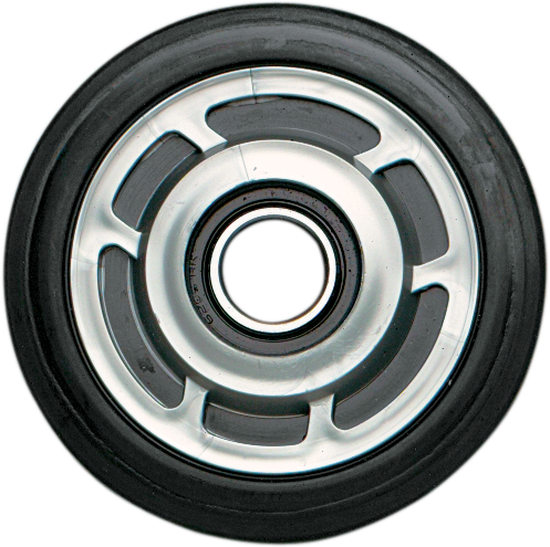 PARTS UNLIMITED - Idler Wheel with Insert/Bearing 6205-2RS - Silver - 5.38" OD x 1" ID