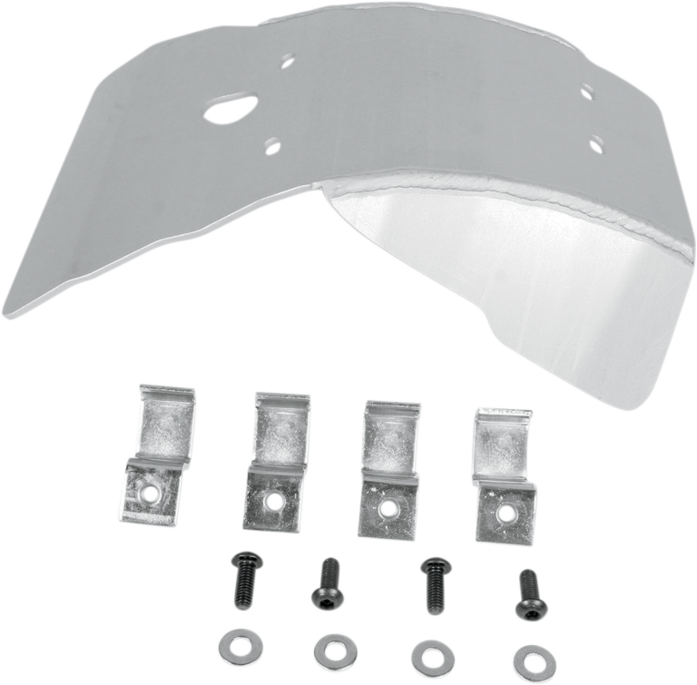 MOOSE OFFROAD - Skid Plate - Silver - Yamaha - YZ 125/125 X