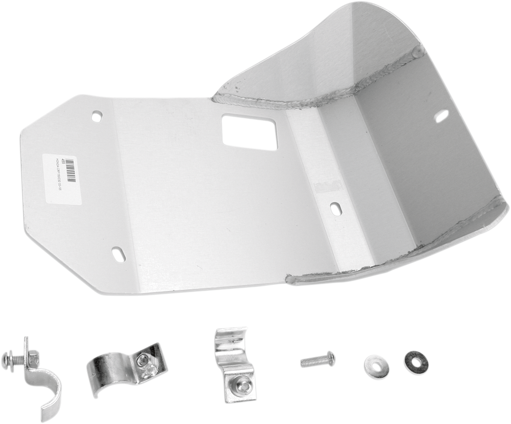 MOOSE OFFROAD - Skid Plate - Silver - Honda - CRF 450 R/RX '17-'20 - Image 2