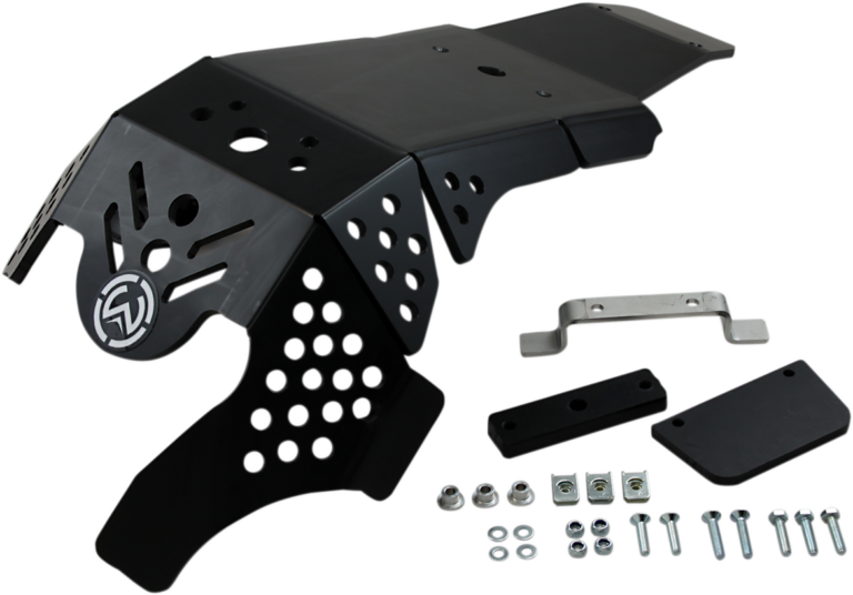 MOOSE OFFROAD - Pro LG Skid Plate - Black - Fantic | Yamaha - XEF | YZ/WR '18-'25