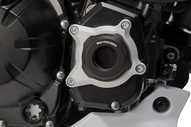 SW-MOTECH - Engine Case Protector - Black/Silver - Kawasaki - Z900