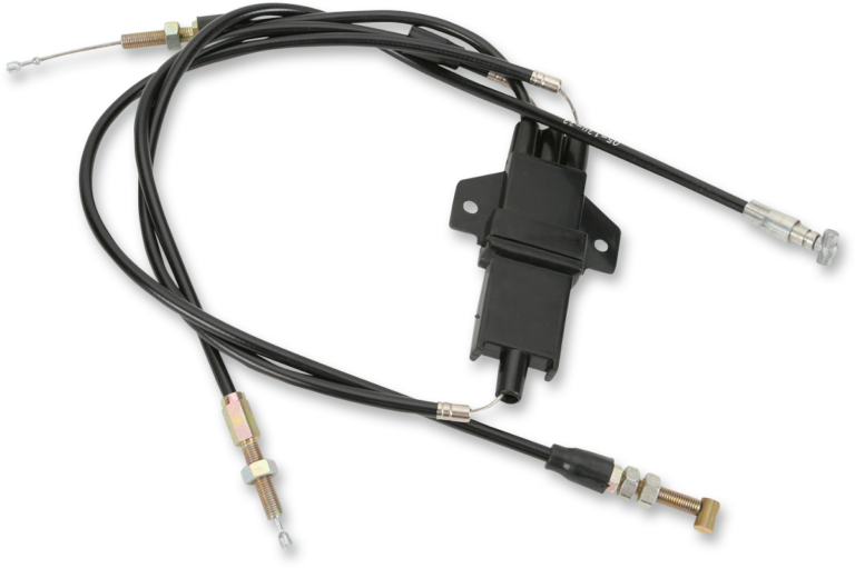 PARTS UNLIMITED - Black Vinyl Throttle Cable - Bombardier