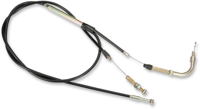 PARTS UNLIMITED - Black Vinyl Throttle Cable - Bombardier
