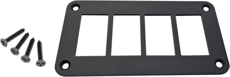 MOOSE OFFROAD - Universal Dash Plate - 4 Switches