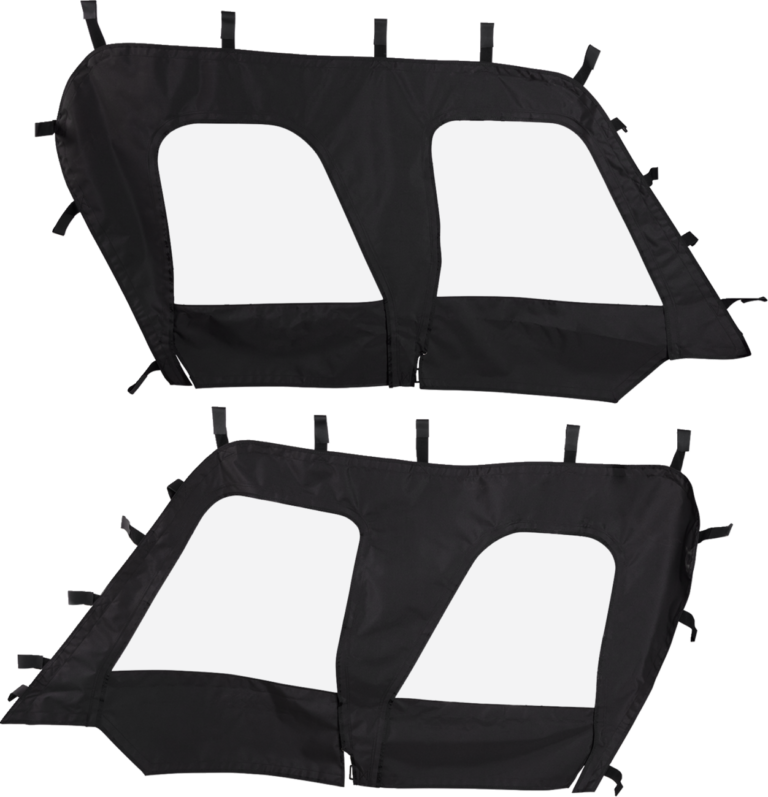 MOOSE OFFROAD - Side Enclosures - Black - Kawasaki - Teryx '16-'25