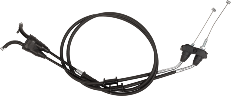 MOOSE OFFROAD - Black Vinyl Throttle Cable - Stock Length - Yamaha 250