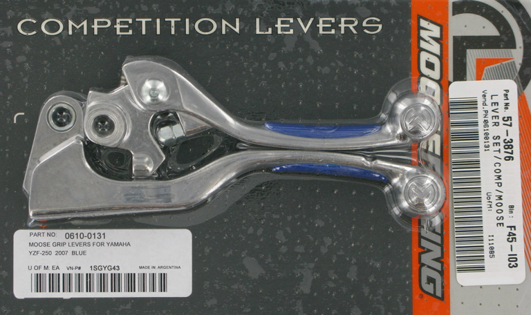 MOOSE OFFROAD - Competition Lever Set - Blue