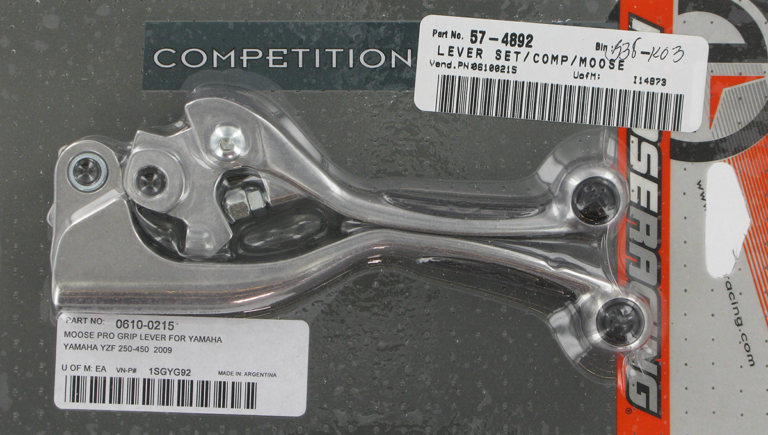 MOOSE OFFROAD - Competition Lever Set - Black