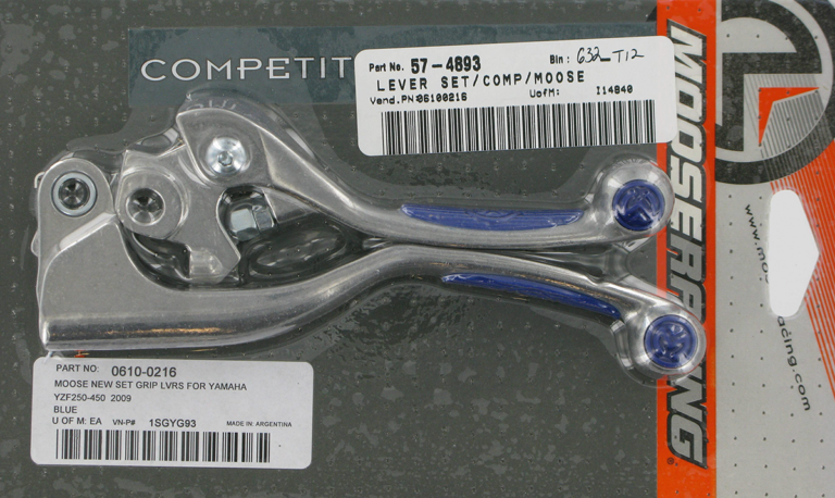 MOOSE OFFROAD - Competition Lever Set - Blue