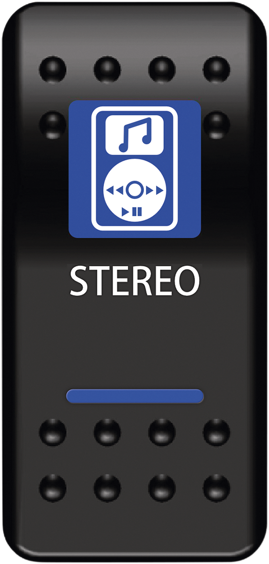 MOOSE OFFROAD - Rocker Switch - Stereo