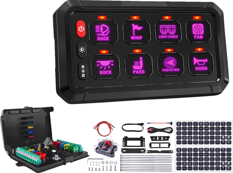 MOOSE OFFROAD - Gang Switch Panel - 8 Position