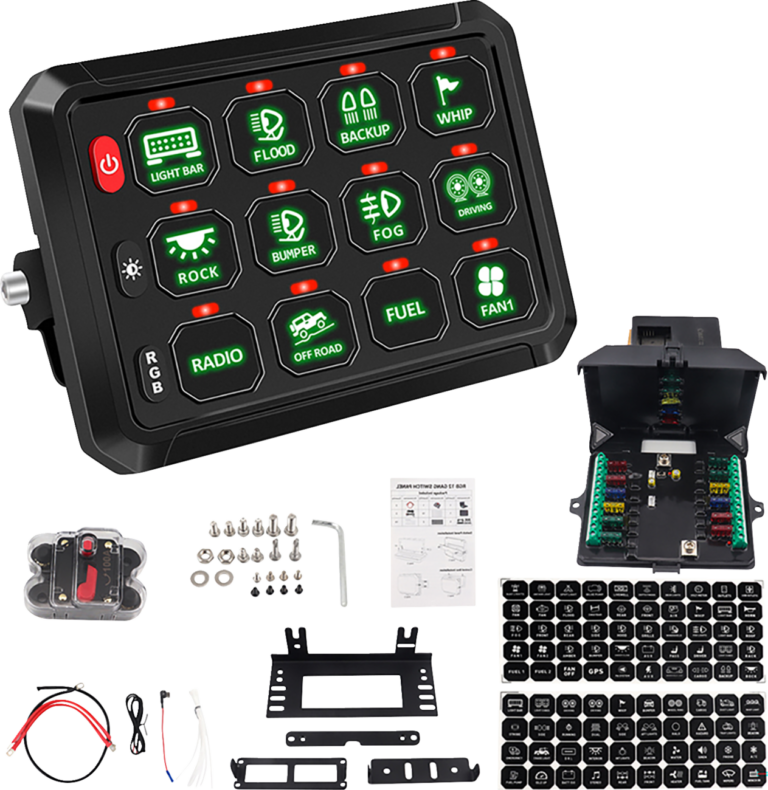 MOOSE OFFROAD - Gang Switch Panel - 12 Position