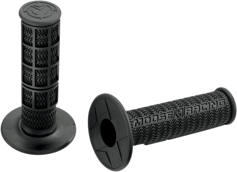 MOOSE OFFROAD - Flange Style Stealth MX Grips - Black