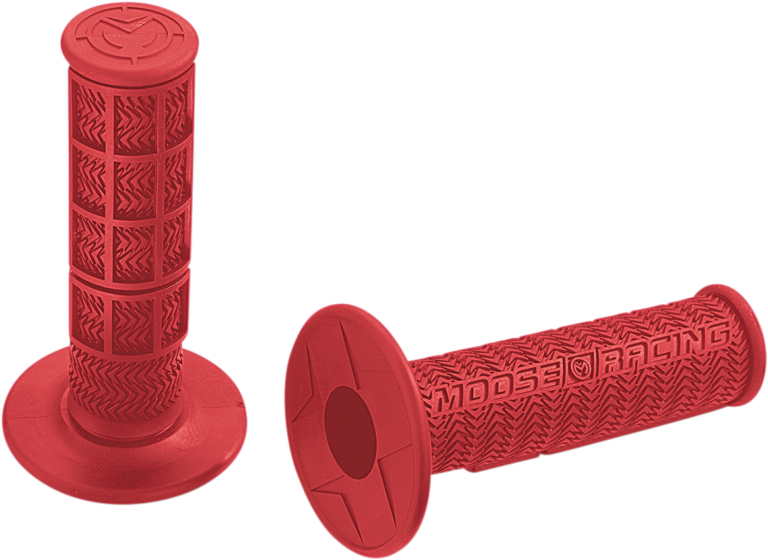 MOOSE OFFROAD - Flange Style Stealth MX Grips - Red