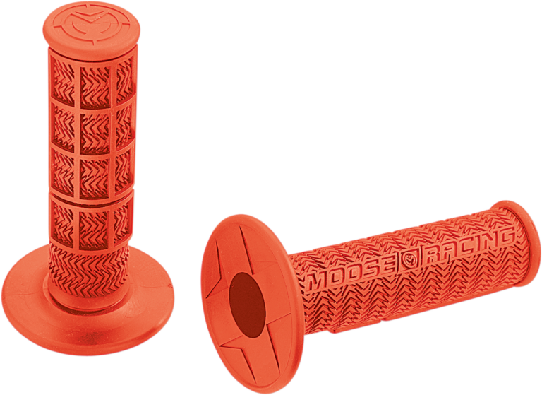 MOOSE OFFROAD - Flange Style Stealth MX Grips - Orange