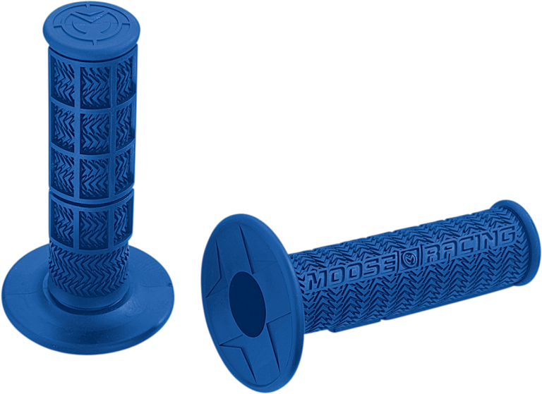 MOOSE OFFROAD - Flange Style Stealth MX Grips - Blue