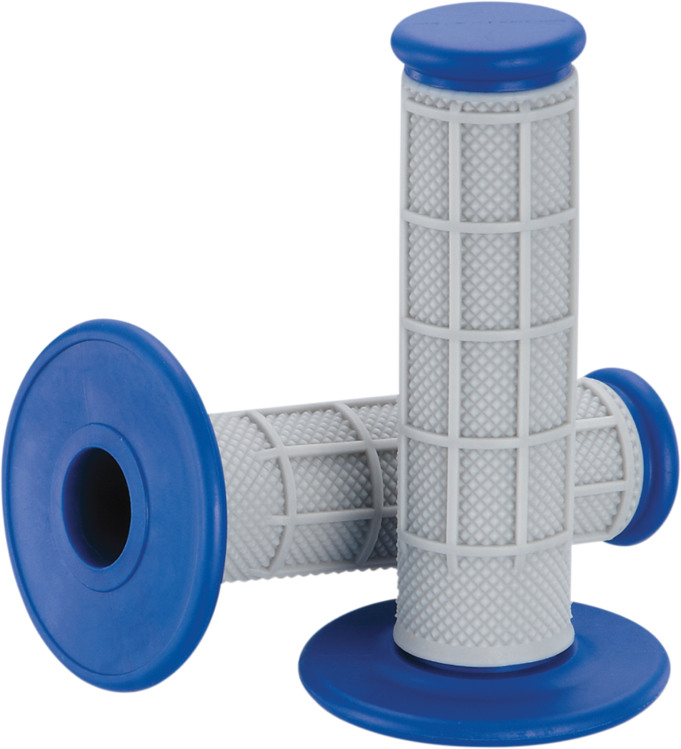 MOOSE OFFROAD - Qualifier Grips - Half Waffle - Blue