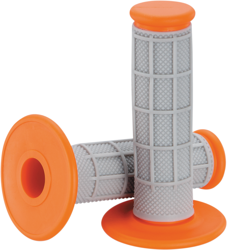 MOOSE OFFROAD - Qualifier Grips - Half Waffle - Orange