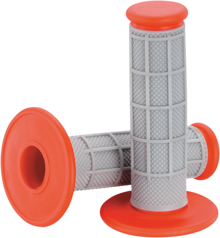 MOOSE OFFROAD - Qualifier Grips - Half Waffle - Red