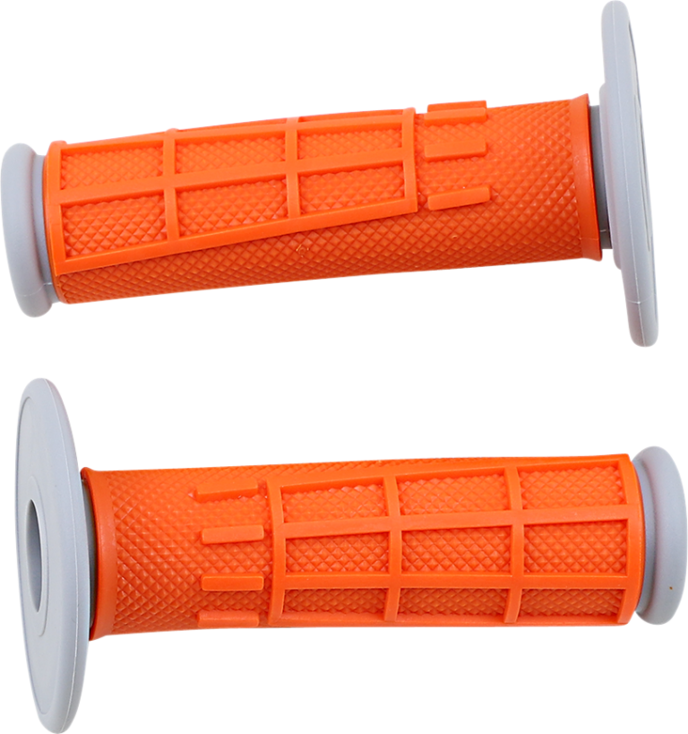 MOOSE OFFROAD - Comp Diamond Half Waffle Grips - Orange