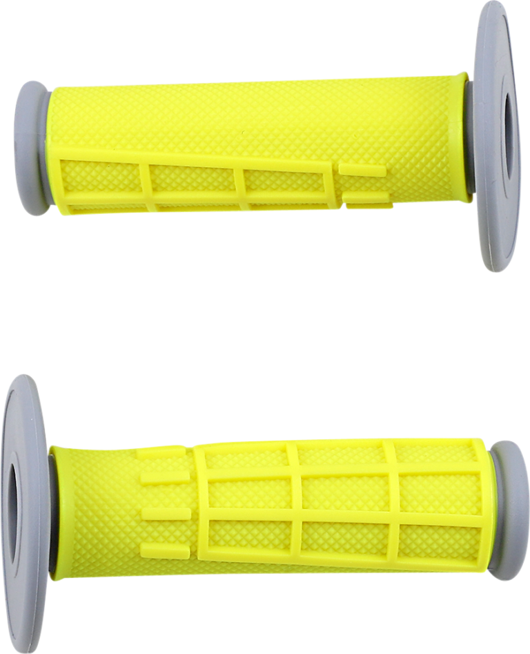 MOOSE OFFROAD - Comp Diamond Half Waffle Grips - Yellow