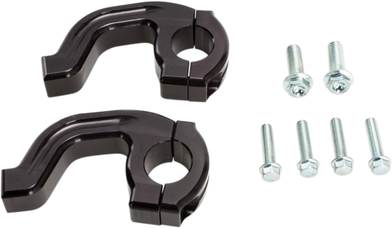 MOOSE OFFROAD - Replacement Contour Handguard Inner Mount Clamp - 7/8" - Black