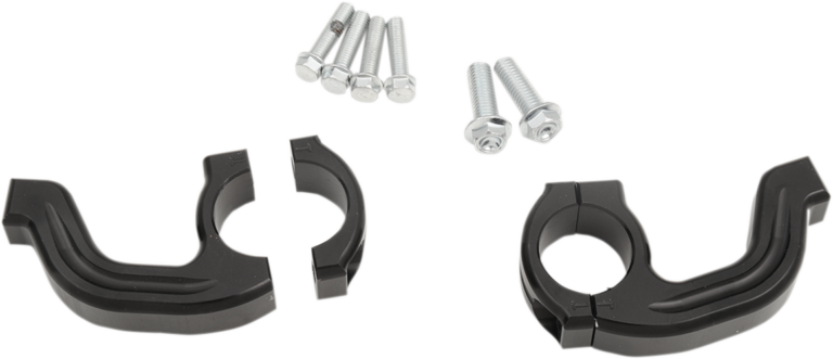 MOOSE OFFROAD - Replacement Contour Handguard Inner Mount Clamp - Twinwall - Black