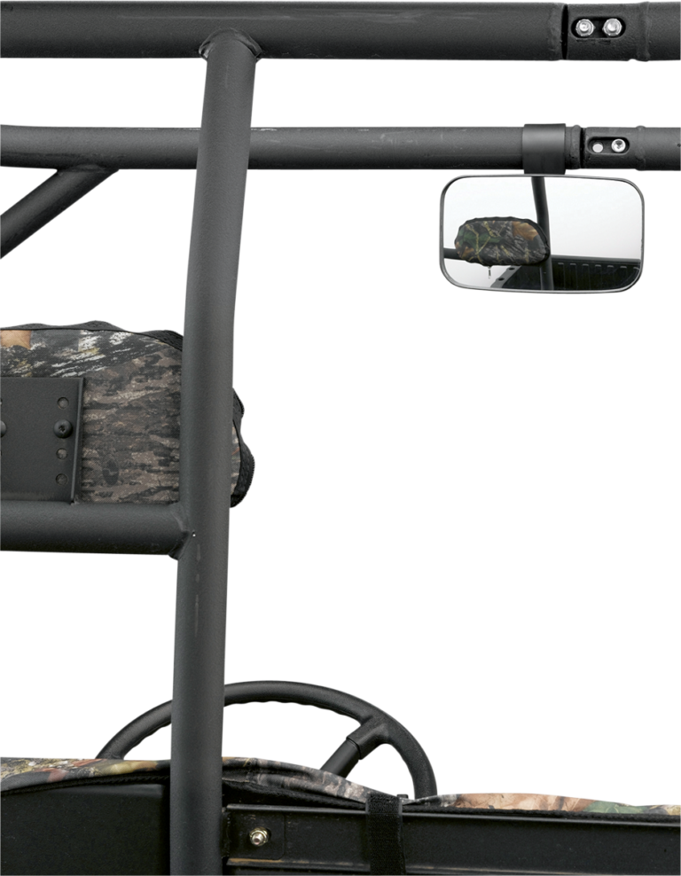 MOOSE OFFROAD - Mirror - Rear View - Rectangle - Black - 1-3/4"